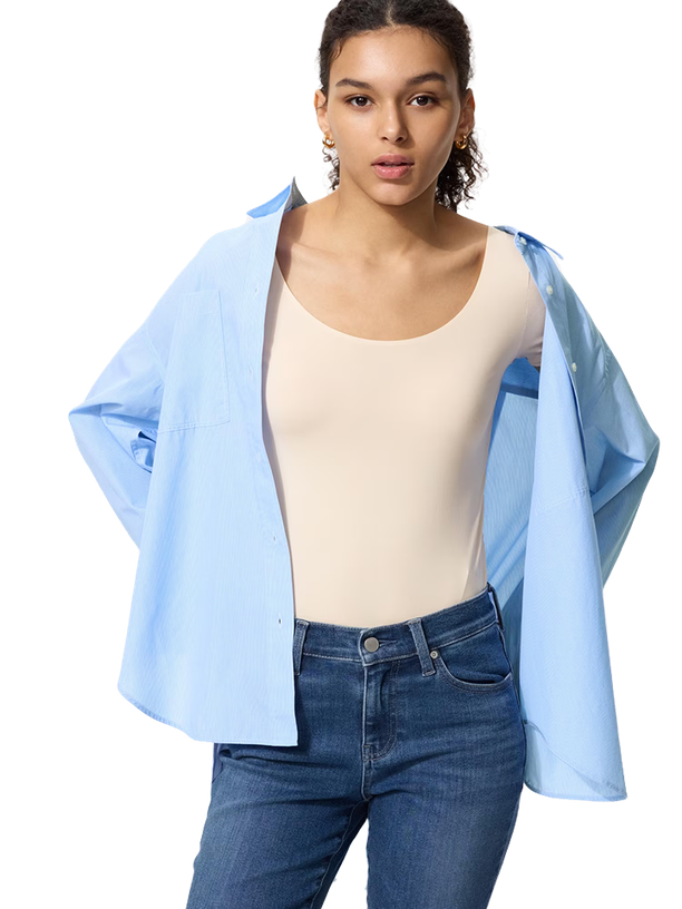Uniqlo Футболка AIRism U-Neck Uniqlo