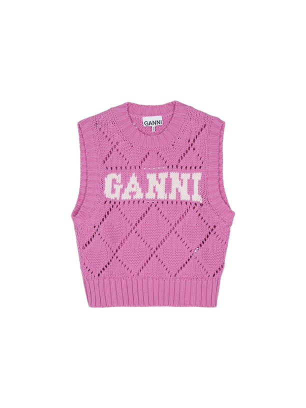 Ganni  Жилет Cotton Rope