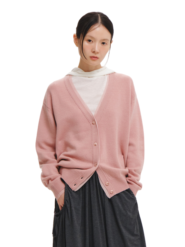 General Idea Кардиган Layered Loose Fit