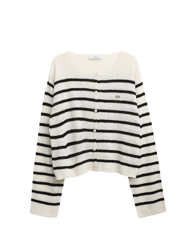 Slowlolli Кардиган Soft stripe