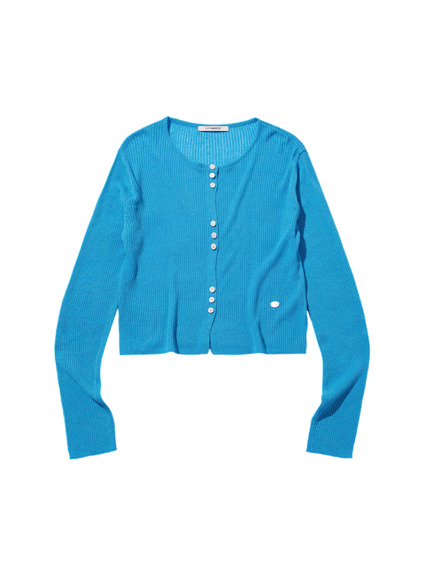 Citybreeze Кардиган Linen round neck