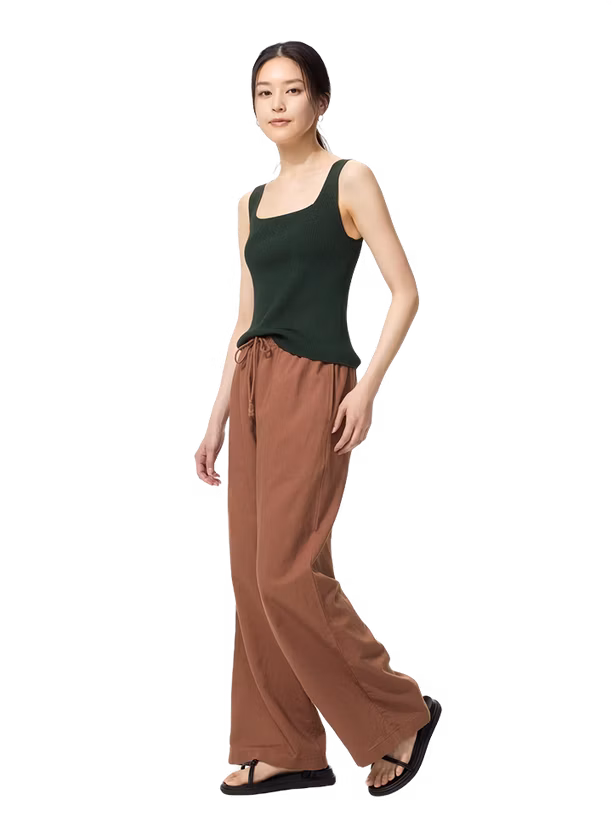 Uniqlo Женские брюки из льняной смеси Uniqlo