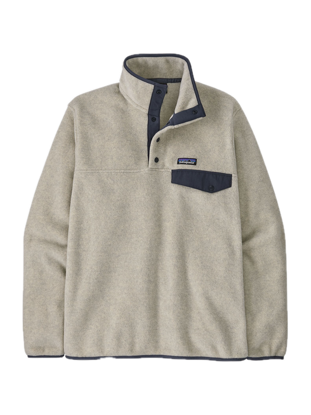 Patagonia Флисовый пуловер Lightweight Synchilla Snap-T