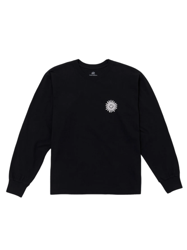 Big Wave PEACE AGAIN TEE (JET BLACK)