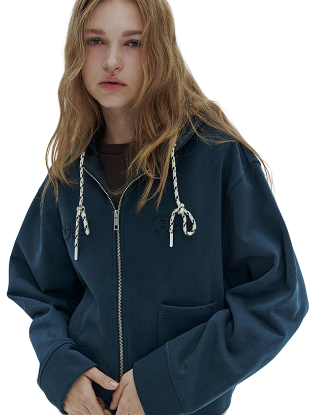 Citybreeze Худи SEMI CROP APPLIQUÉ