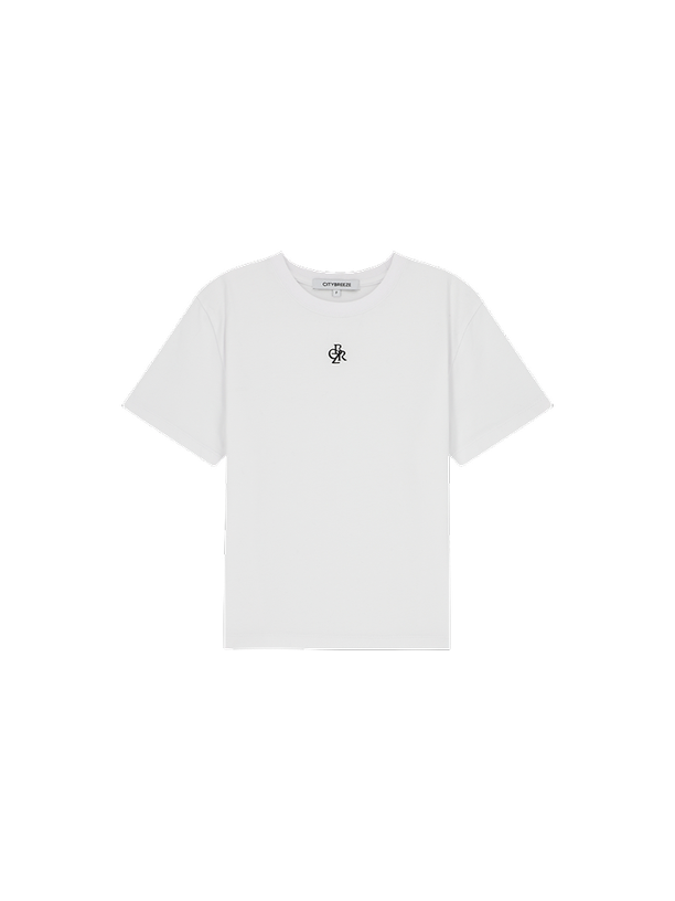 Citybreeze SYMBOL LOGO EMBROIDERED HALF-SLEEVE T-SHIRT