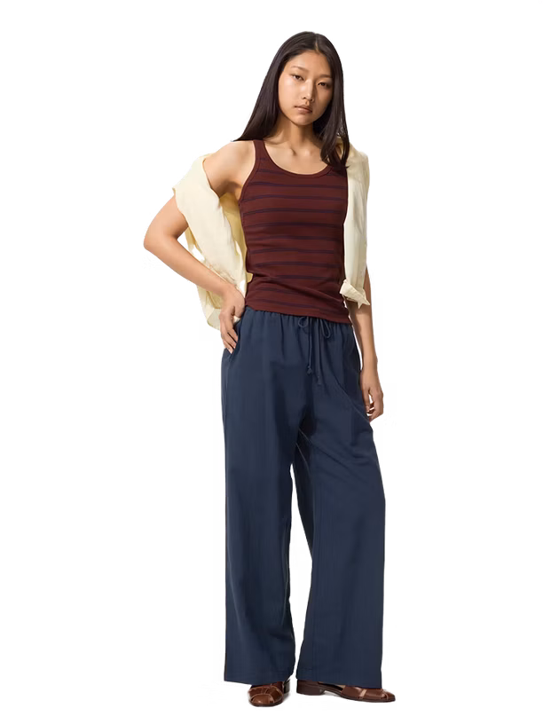 Uniqlo Женские брюки из льняной смеси Uniqlo