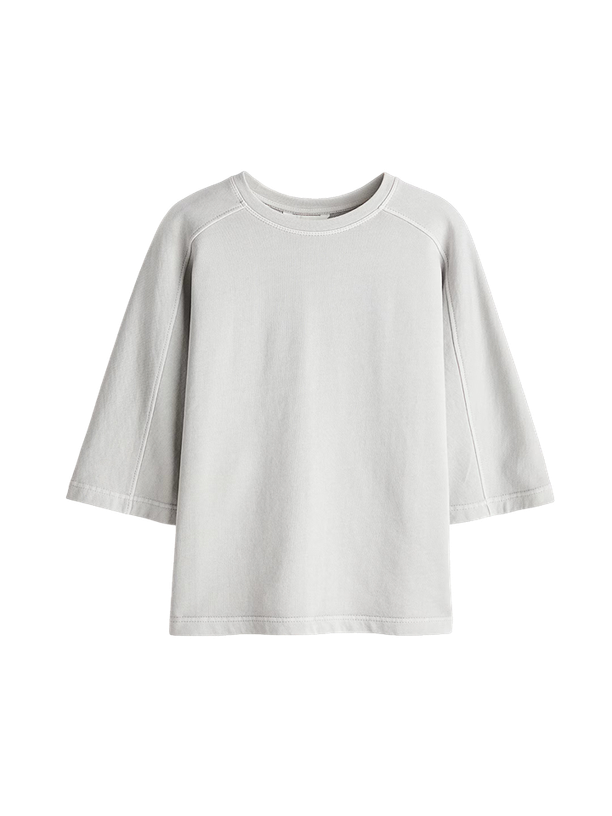 H&M Футболка Short-Sleeve Cotton Sweatshirt
