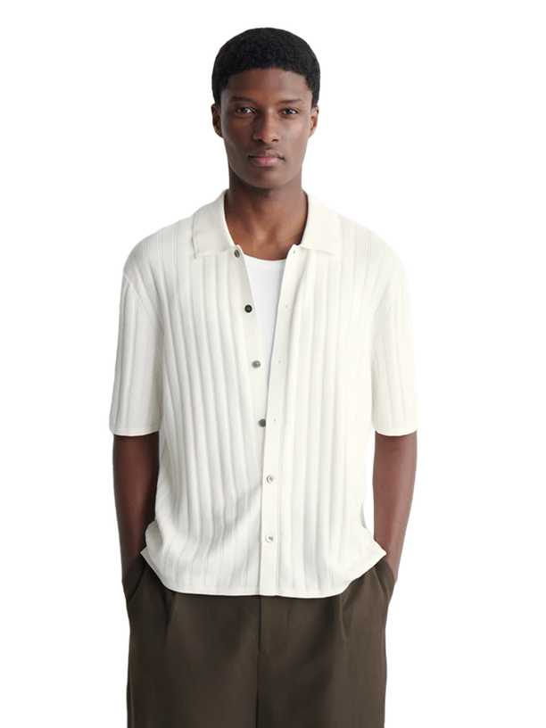 COS Поло Ribbed Knit Cotton