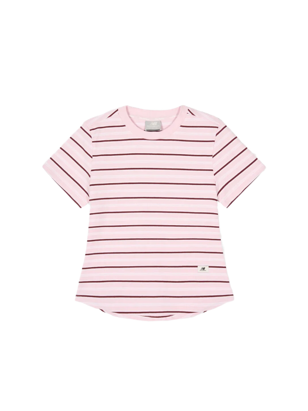 New Balance Футболка Essence Fitted Stripe