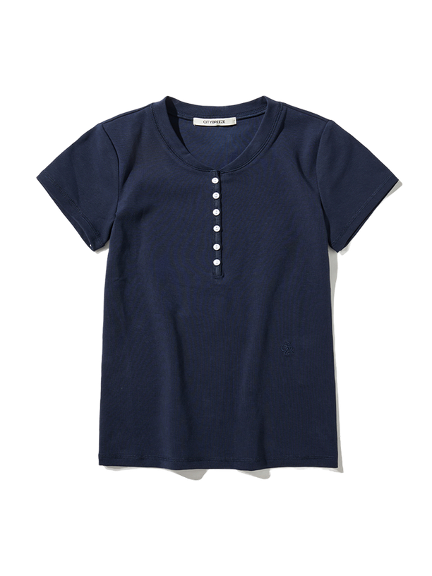 Citybreeze Футболка COMFORT HENLEY-NECK