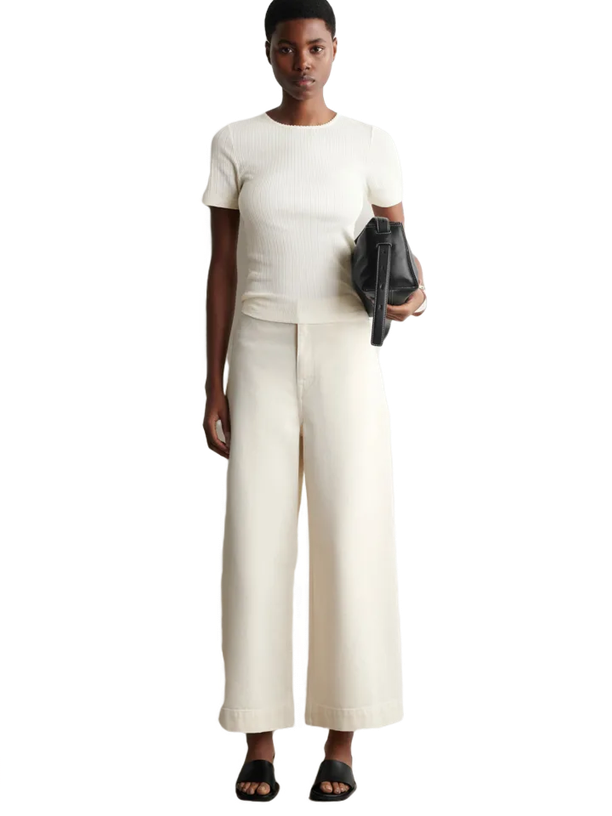 COS Футболка Pointelle Knit