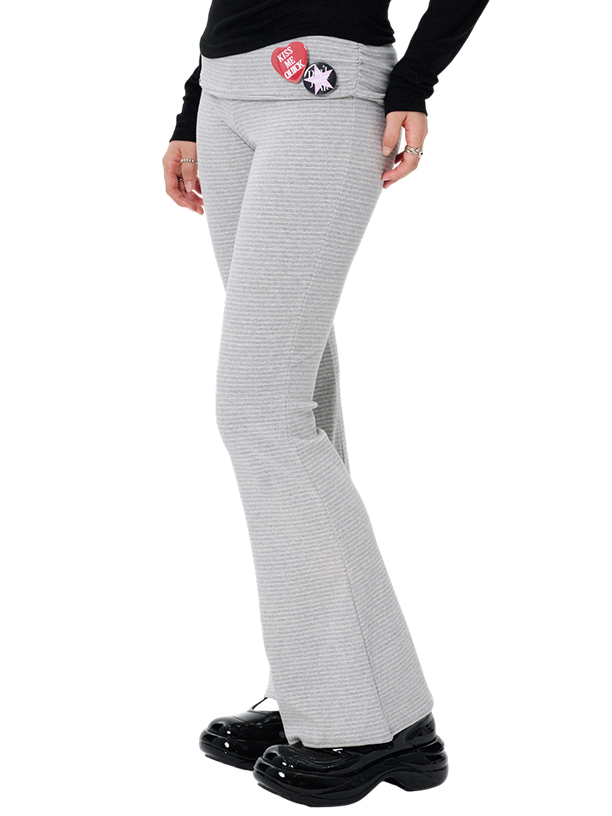 Running High Леггинсы Folding waist easy pants