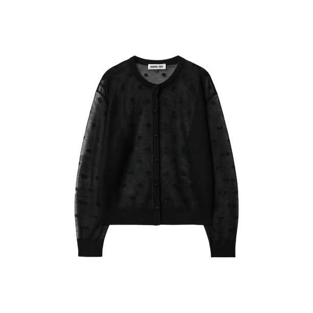 General Idea Кардиган dot see-through