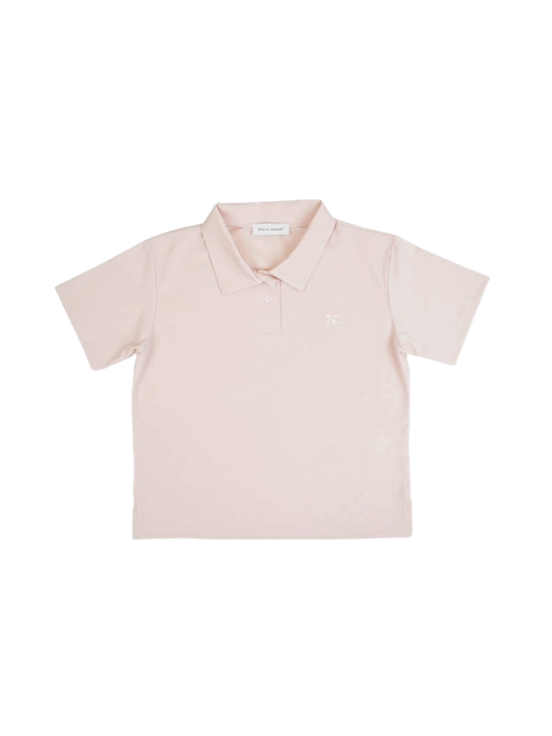 Etre Au Sommet SPORTY CASUAL PK COLLAR TEE