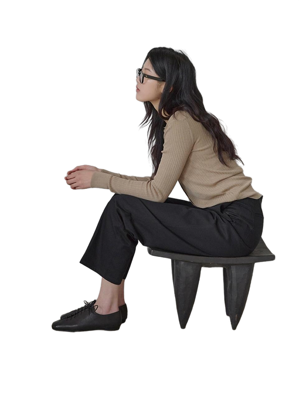 The Cloister LONG SQUARE TOE LACE-UP LOAFER