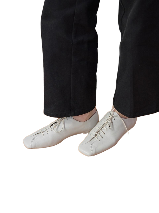 The Cloister LONG SQUARE TOE LACE-UP LOAFER