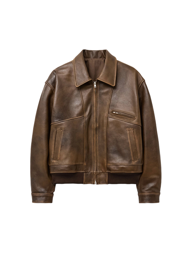 Sperone Куртка Lambskin Washed Semi-Over