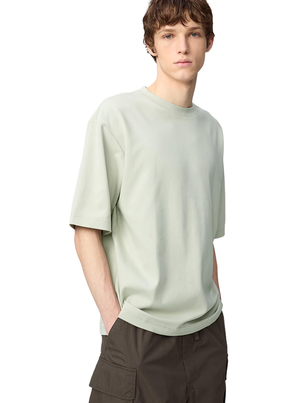 Uniqlo Футболка AIRism Cotton Oversized Crew Neck