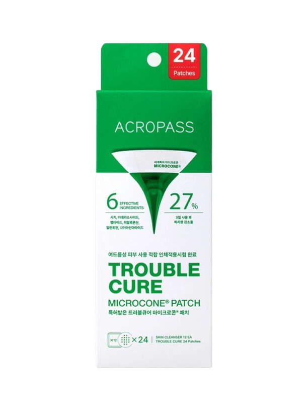 Olive Young Acropass микроигольные патчи от глубоких и подкожных прыщей