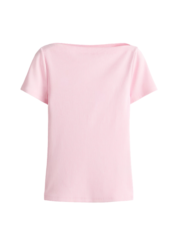 H&M Топ Boatneck Cotton Top