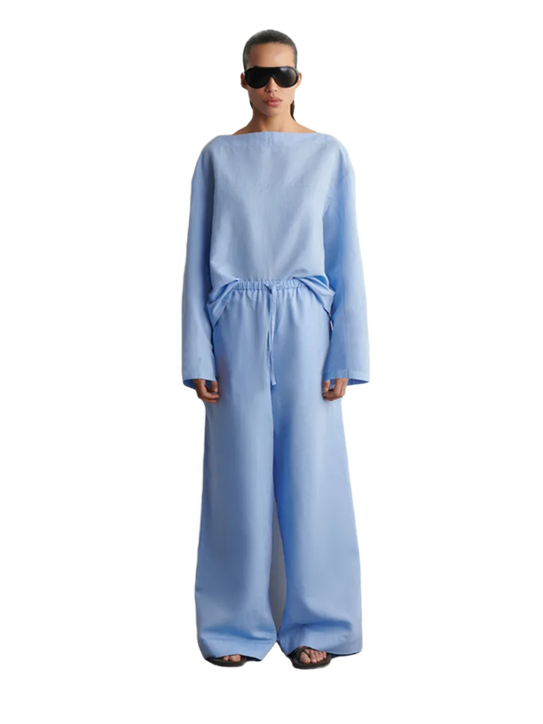 COS Брюки Wide-Leg Linen Drawstring