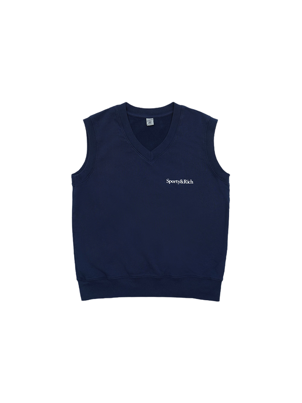 Sporty And Rich Жилет SERIF LOGO