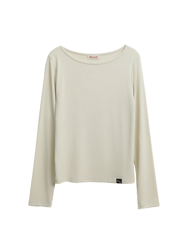 Slowlolli Футболка Boat neck sleeve [2PACK]