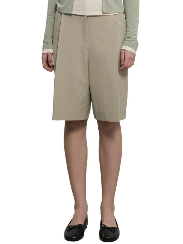 General Idea Бермуды pleats slacks