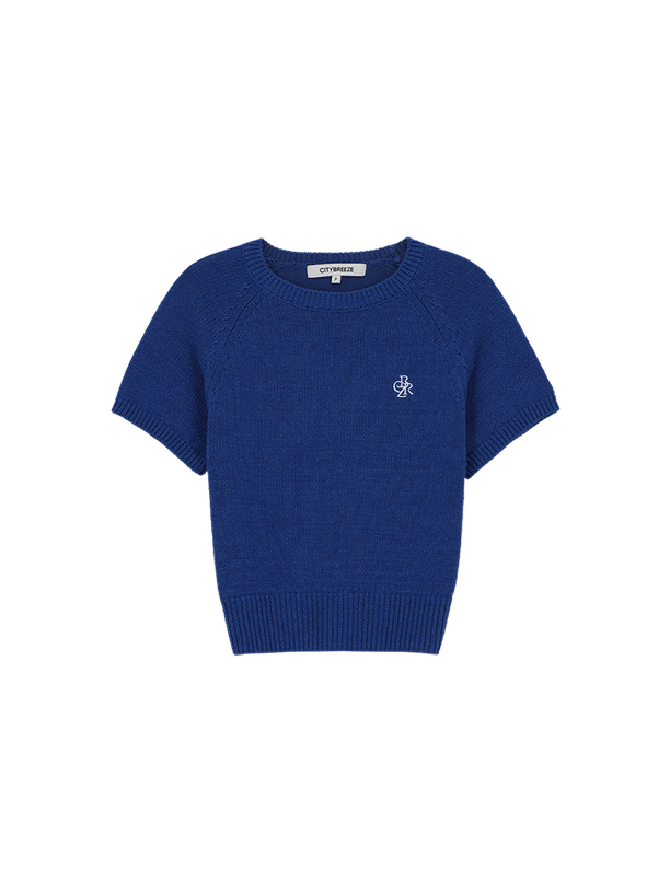 Citybreeze SMALL SYMBOL LOGO HALF-SLEEVE KNIT