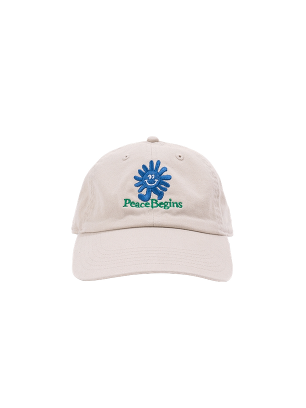 Big Wave PEACE RUN WASHED CAP (PUTTY)