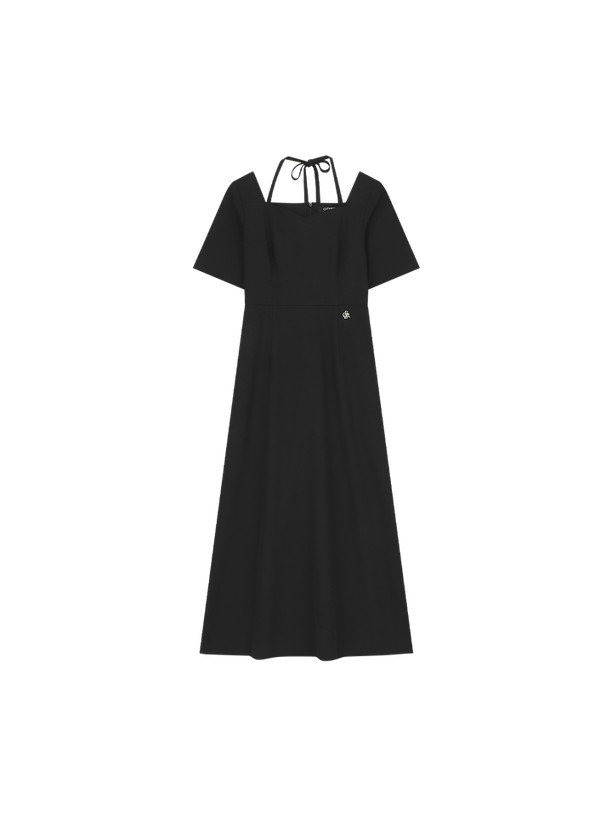 Citybreeze Длинное платье халтер с сердцем