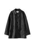 Куртка Loose Fit Fake Leather Half