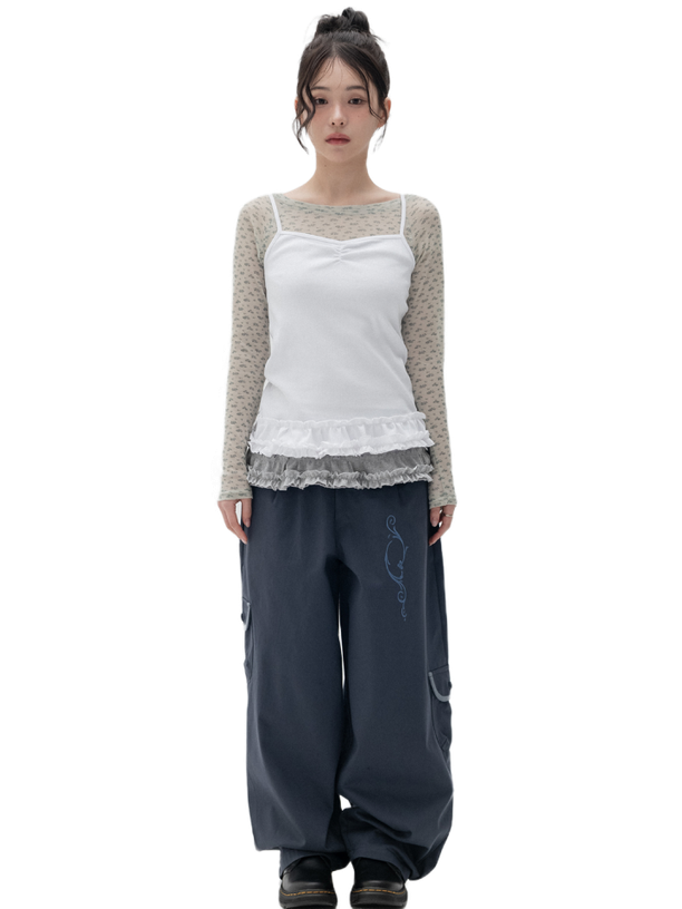 Highschool Disco Брюки Cargo Wide Cotton
