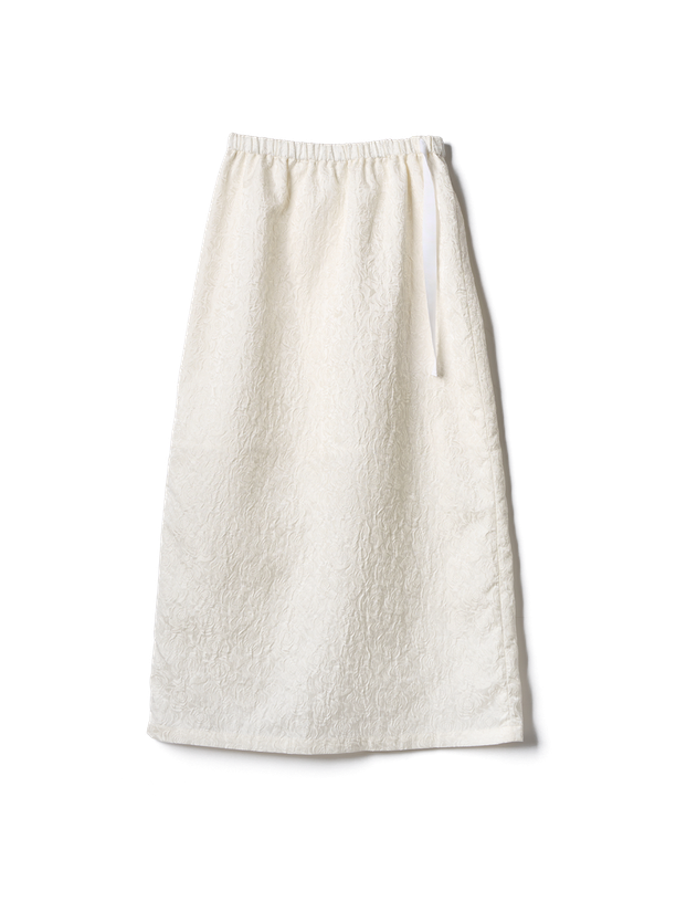 Poev Rose Jacquard Long Skirt