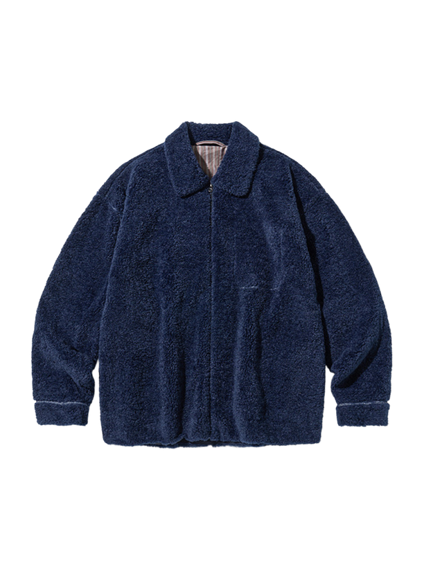 Citybreeze Куртка BOUCLE COLLAR ZIP-UP