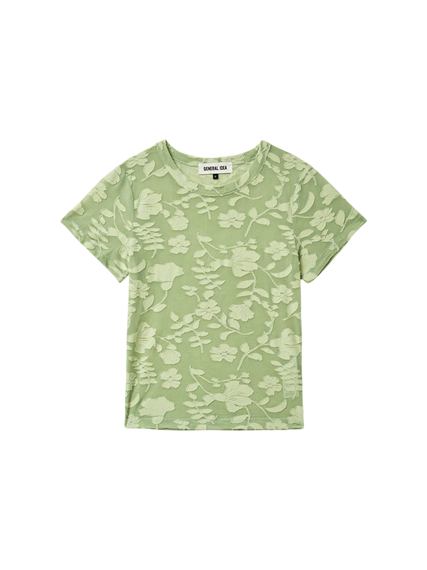 General Idea Футболка Floral Sheer