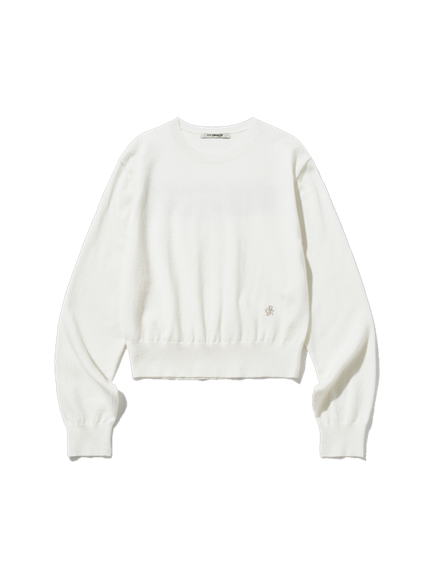 Citybreeze Пуловер Washable Round Neck Lettering Knit