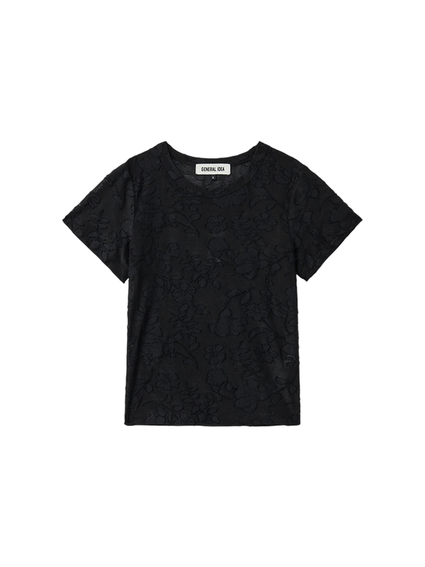 General Idea Футболка Floral Sheer