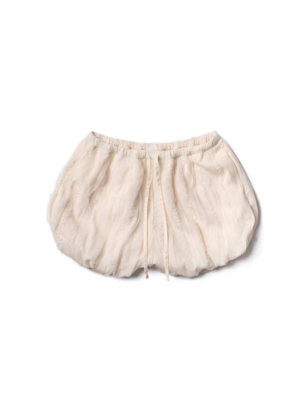 Poev Textured Balloon Shorts