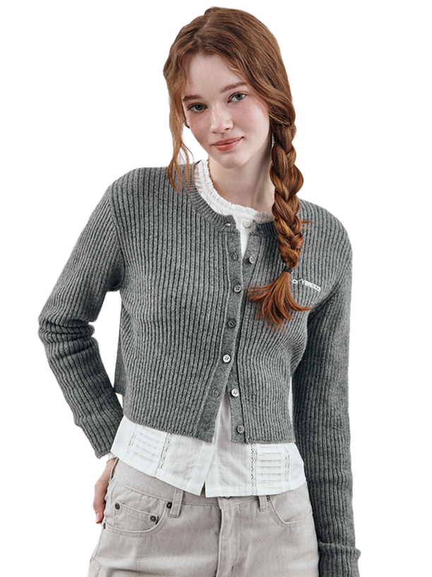 Citybreeze Кардиган RIBBED SMALL LOGO