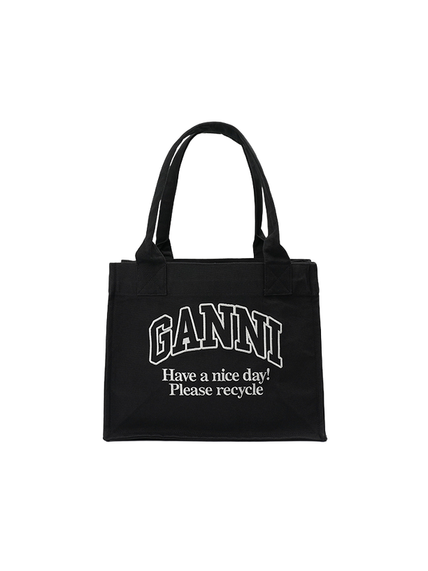Ganni  Сумка Shopper Dog Print