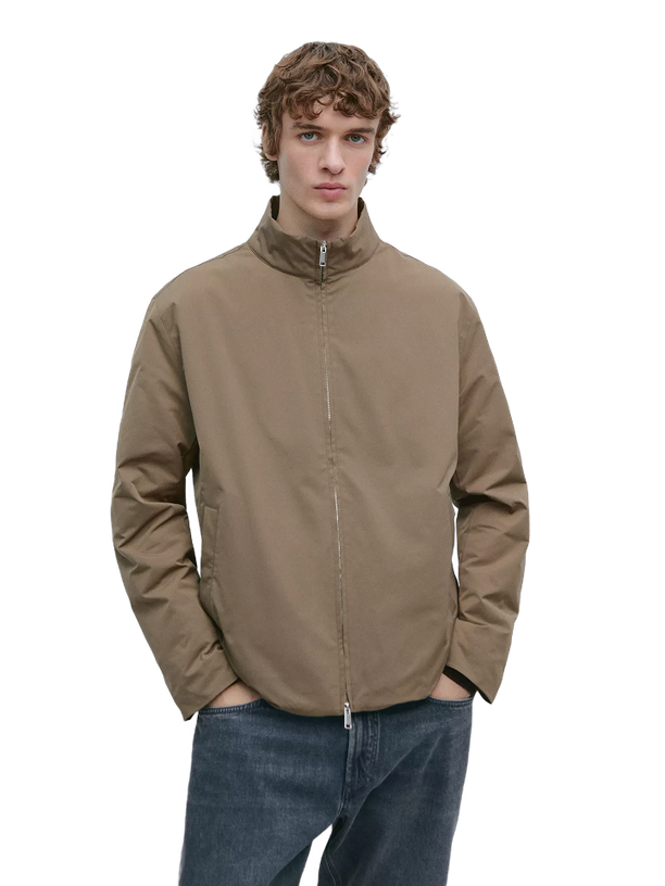 Massimo Dutti Куртка Water-Repellent with High Neck