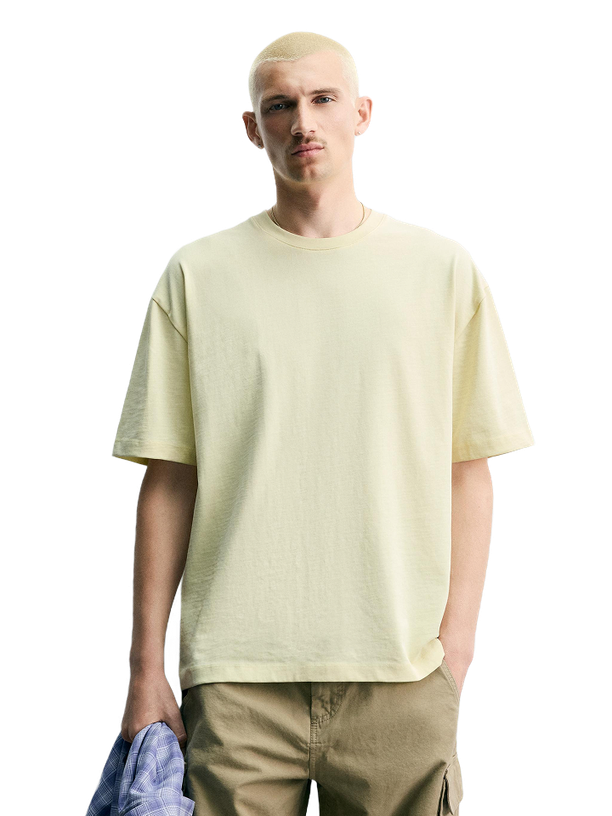 Zara Базовая футболка HEAVYWEIGHT