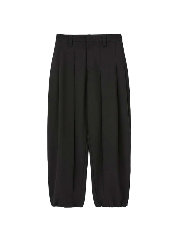 DNSR Multipleated wide slacks black