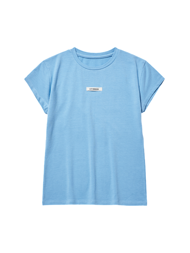 Citybreeze Футболка Logo label round neck