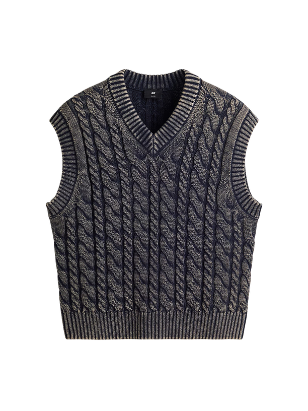 H&M Жилетка Relaxed Fit Cotton Sweater Vest