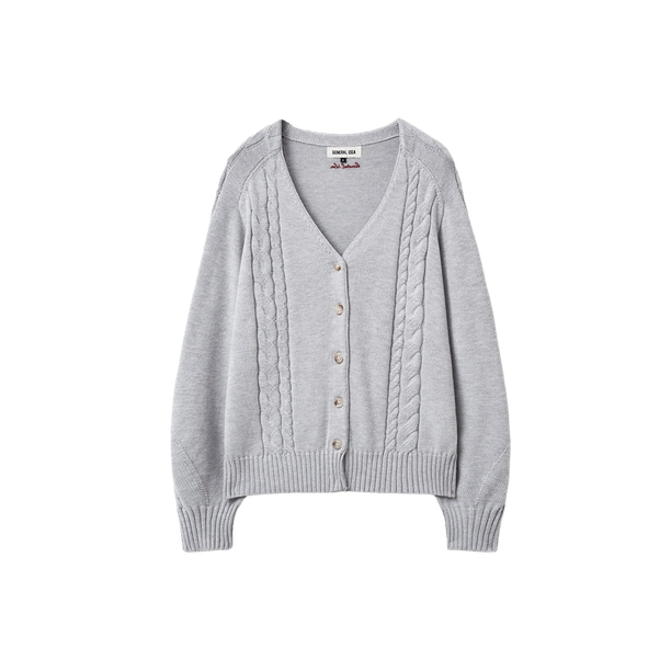 General Idea Кардиган cotton blend saddle shoulder