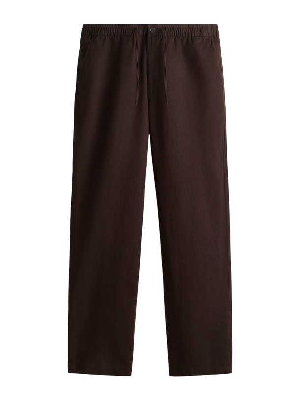 H&M Брюки Regular Fit Linen Blend
