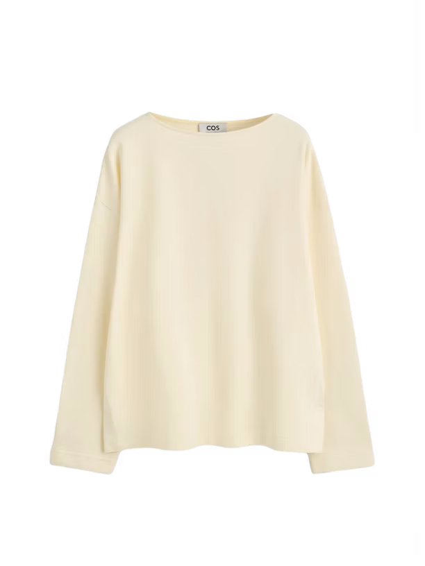 COS Свитшот Oversized Boat-Neck